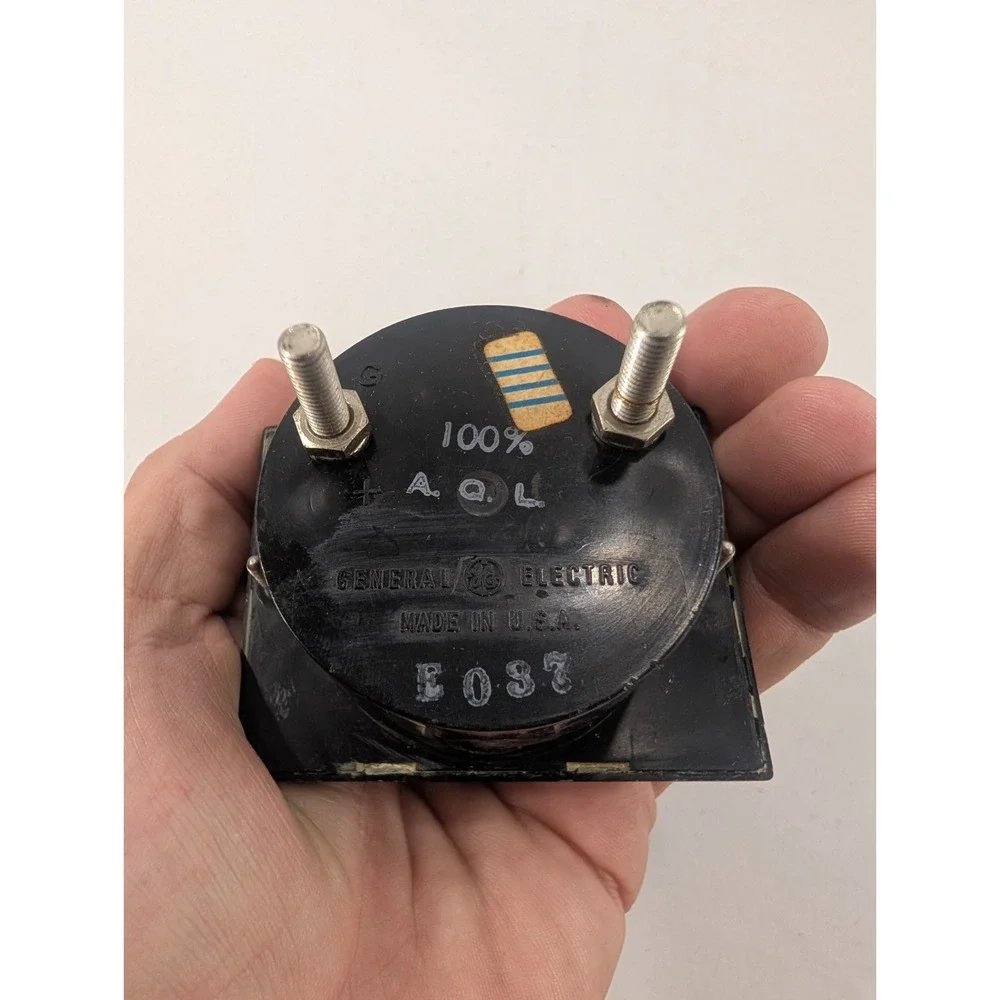 GE  DC Milliamperes Panel Meter‎